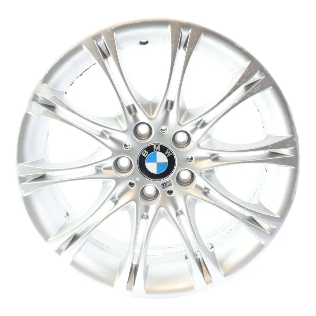 BMW E46 Z4 E85 Silver Front Alloy Wheel Rim 18" 8J ET:47 M Double Spoke 135 - SKU 7896470-2 - Part number 7896470