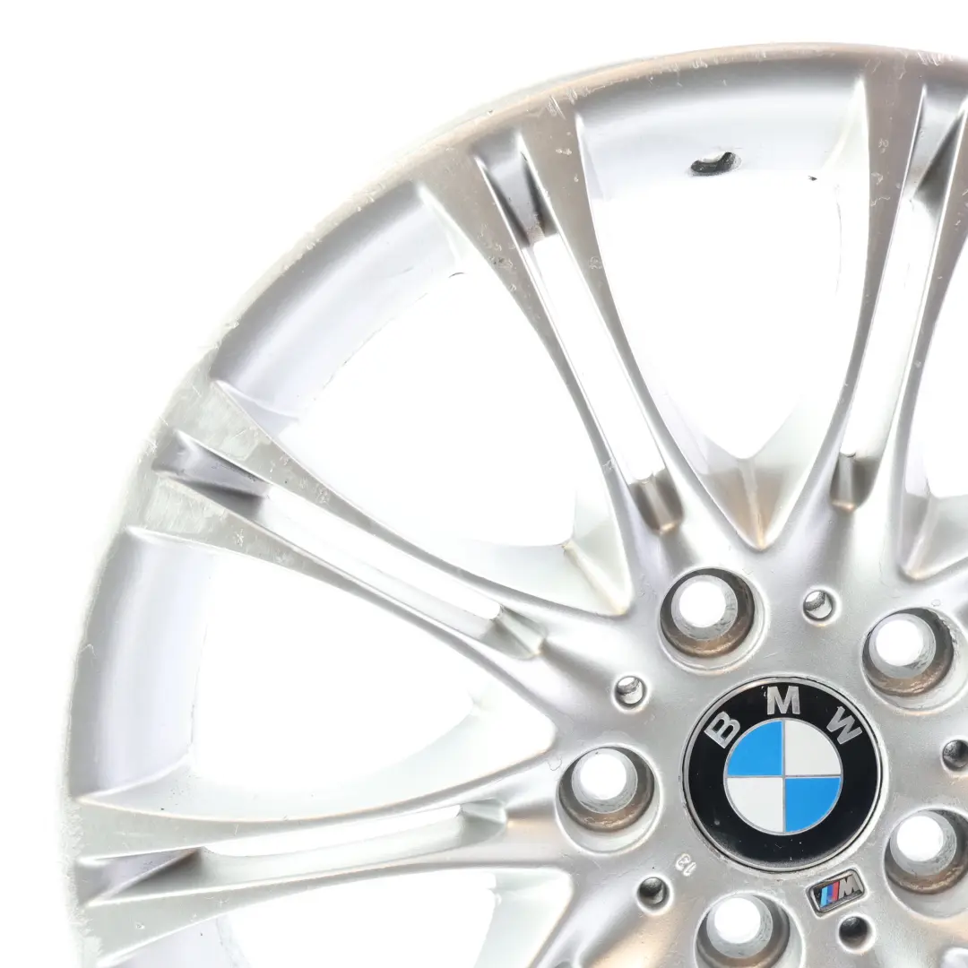 Front Alloy Wheel Rim 18" 8J ET:47 M Double Spoke 135 to BMW E46 Z4 E85 Silver with Part number 7896470 BMW E46 Z4 E85 Silver Front Alloy Wheel Rim 18" 8J ET:47 M Double Spoke 135 - SKU 7896470-2 - Part number 7896470