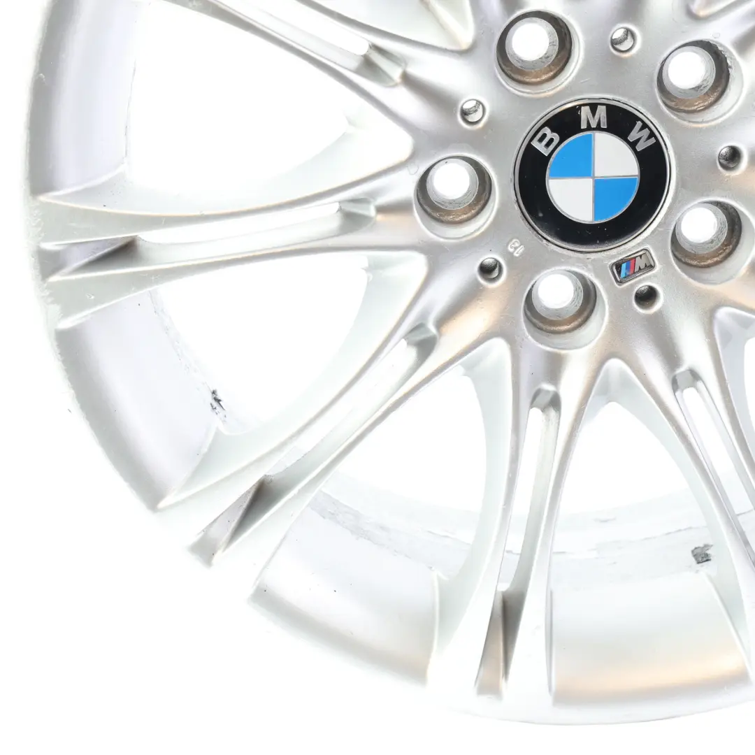 Front Alloy Wheel Rim 18" 8J ET:47 M Double Spoke 135 to BMW E46 Z4 E85 Silver with Part number 7896470 BMW E46 Z4 E85 Silver Front Alloy Wheel Rim 18" 8J ET:47 M Double Spoke 135 - SKU 7896470-2 - Part number 7896470