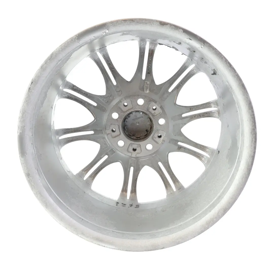 BMW E46 Z4 E85 Silver Front Alloy Wheel Rim 18" 8J ET:47 M Double Spoke 135 - SKU 7896470-2 - Part number 7896470