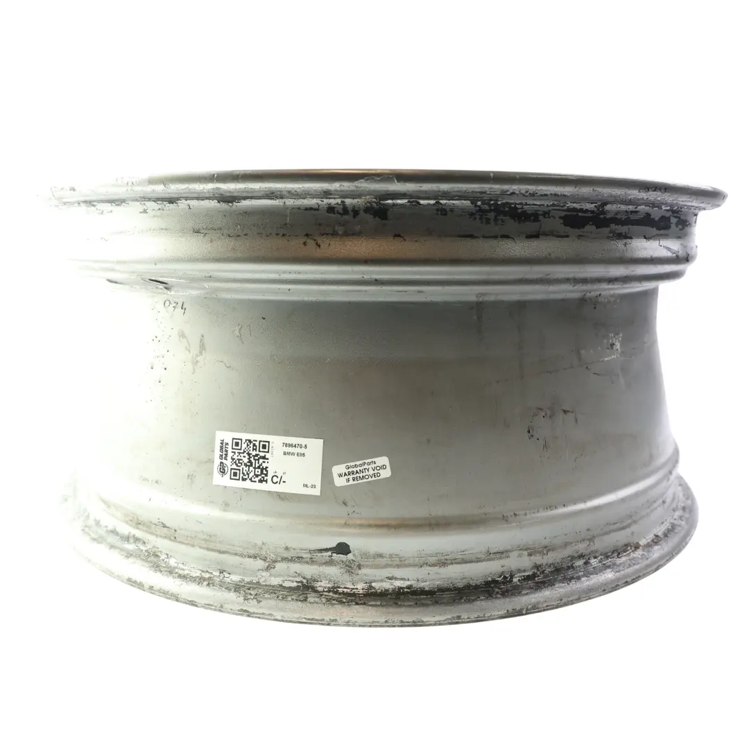 Alu Felge Vorne Silber 18" ET:47 8J M Doppelte Speiche 135 für BMW E46 Z4 E85 mit Teilenummer 7896470 BMW E46 Z4 E85 Alu Felge Vorne Silber 18" ET:47 8J M Doppelte Speiche 135 - SKU 7896470-5 - Teilenummer 7896470