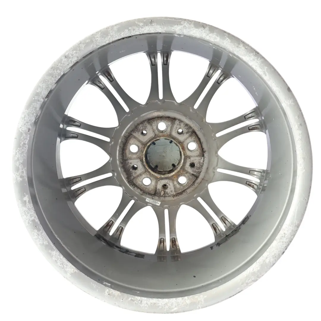 BMW E46 Z4 E85 Cerchio in Lega Anteriore Argento 18" ET:47 8J M Doppia Razza 135 - SKU 7896470-5 - Numero di parte 7896470
