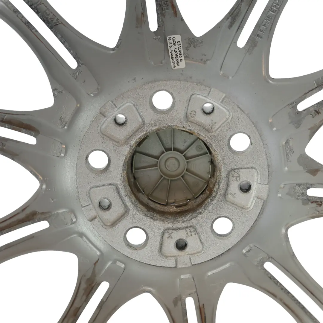 BMW E46 Z4 E85 Silver Rear Alloy Wheel Rim 18" 8,5J ET:50 M Double Spoke 135 - SKU 7896490-1 - Part number 7896490
