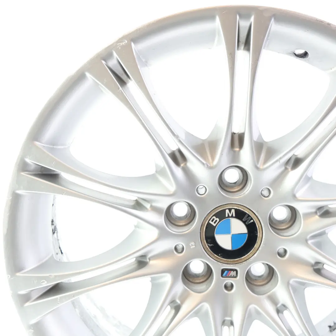 Alloy Wheel Rim 18" 8,5J ET:50 M Double Spoke 135 to BMW E46 Z4 E85 Silver Rear with Part number 7896490 BMW E46 Z4 E85 Silver Rear Alloy Wheel Rim 18" 8,5J ET:50 M Double Spoke 135 - SKU 7896490-1 - Part number 7896490