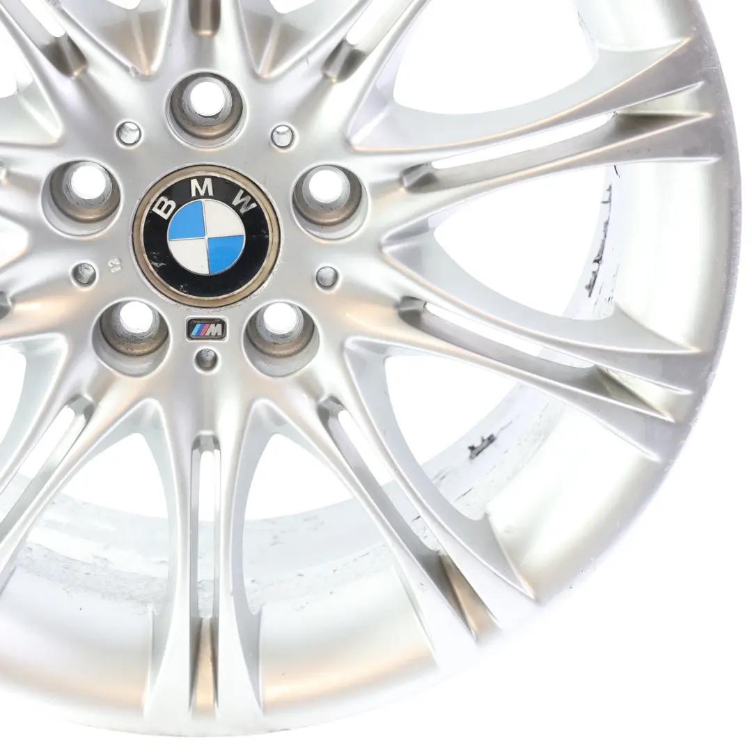 BMW E46 Z4 E85 Silber Hinten Alufelge Alu Felge 18" 8,5J M Doppelspeiche 135 - SKU 7896490-1 - Teilenummer 7896490