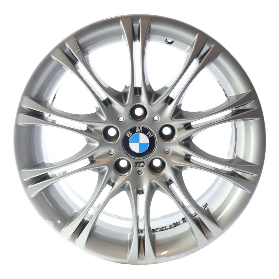 Alloy Wheel Rim Silver 18" 8.5J M Double Spoke 135 to BMW E46 Z4 E85 Rear with Part number 7896490 BMW E46 Z4 E85 Rear Alloy Wheel Rim Silver 18" 8.5J M Double Spoke 135 - SKU 7896490-11 - Part number 7896490