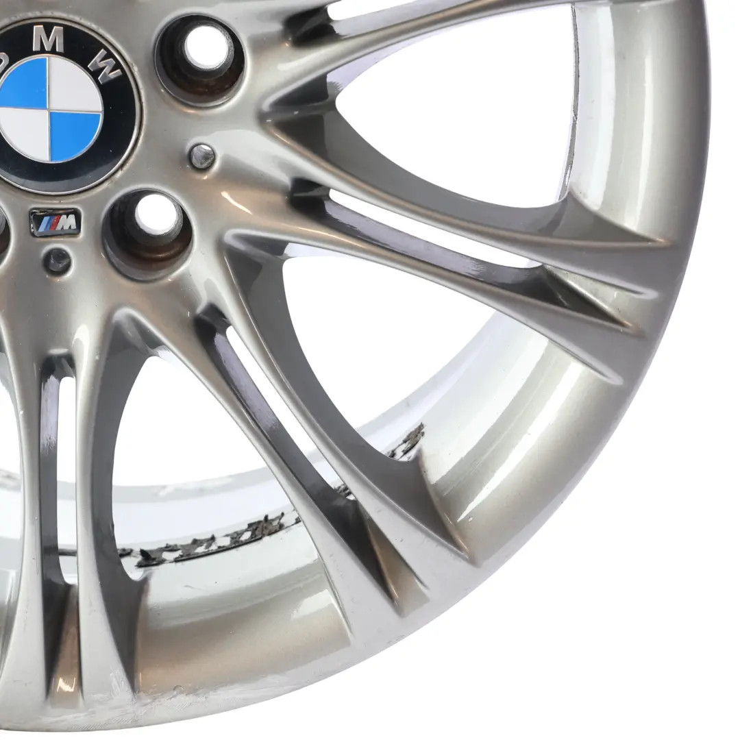 BMW E46 Z4 E85 Rear Alloy Wheel Rim Silver 18" 8.5J M Double Spoke 135 - SKU 7896490-11 - Part number 7896490