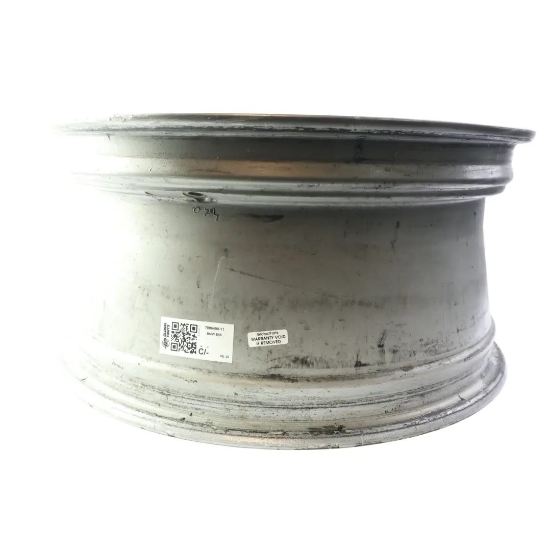 BMW E46 Z4 E85 Rear Alloy Wheel Rim Silver 18" 8.5J M Double Spoke 135 - SKU 7896490-11 - Part number 7896490