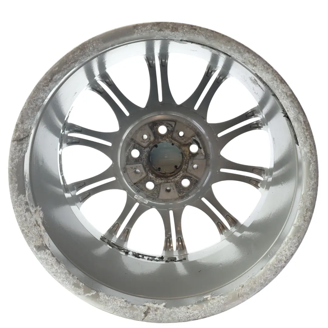 BMW E46 Z4 E85 Rear Alloy Wheel Rim Silver 18" 8.5J M Double Spoke 135 - SKU 7896490-11 - Part number 7896490