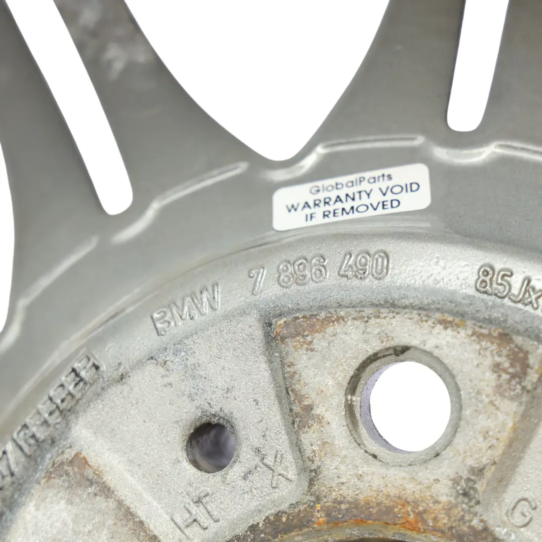 Rim Alloy Grey 18" 8,5J ET:50 M Double Spoke 135 to BMW E46 Z4 E85 Rear Wheel with Part number 7896490 BMW E46 Z4 E85 Rear Wheel Rim Alloy Grey 18" 8,5J ET:50 M Double Spoke 135 - SKU 7896490-9 - Part number 7896490