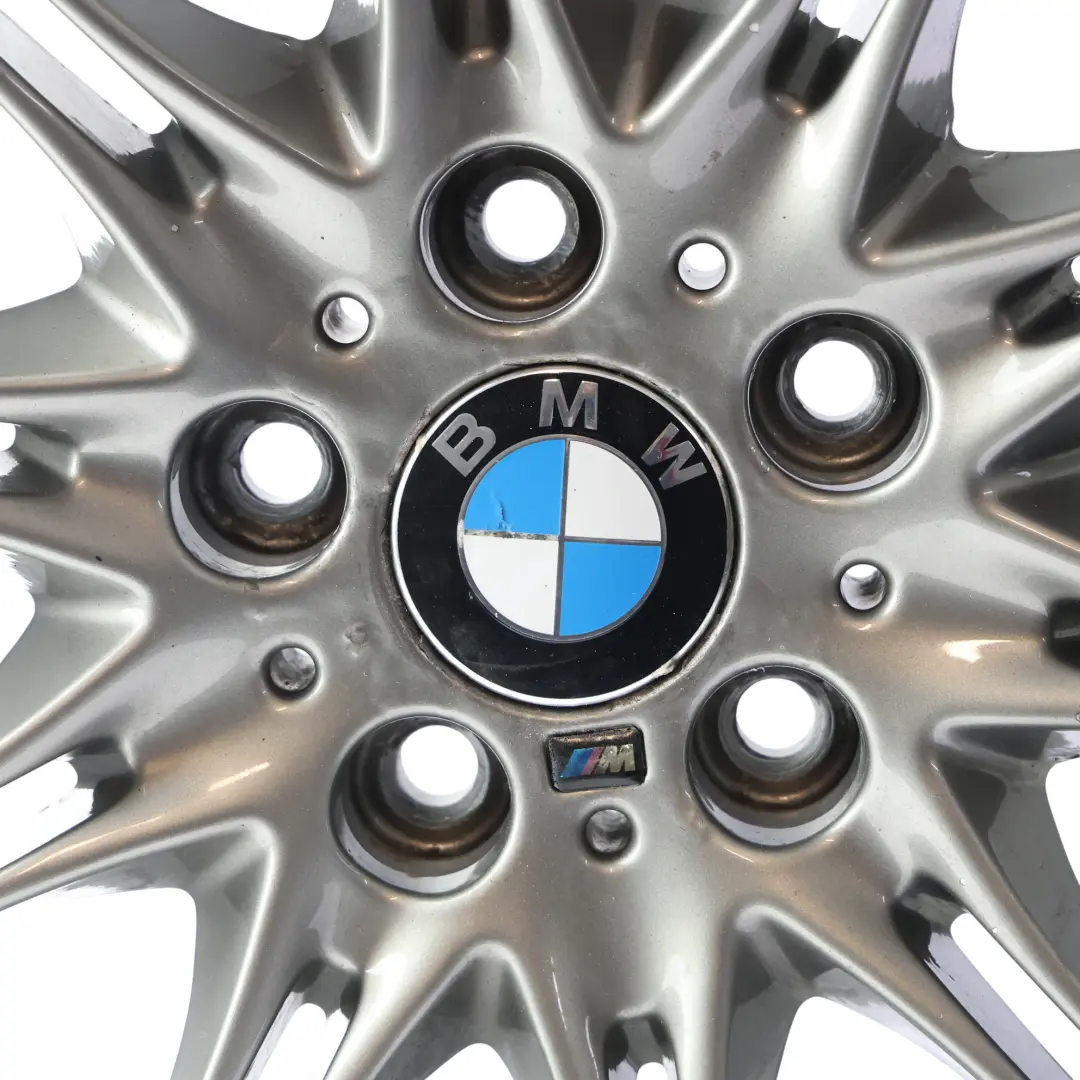 BMW E46 Z4 E85 Cerchio in Lega Posteriore Grigio 18" 8,5J ET:50 Doppia Razza 135 - SKU 7896490-9 - Numero di parte 7896490