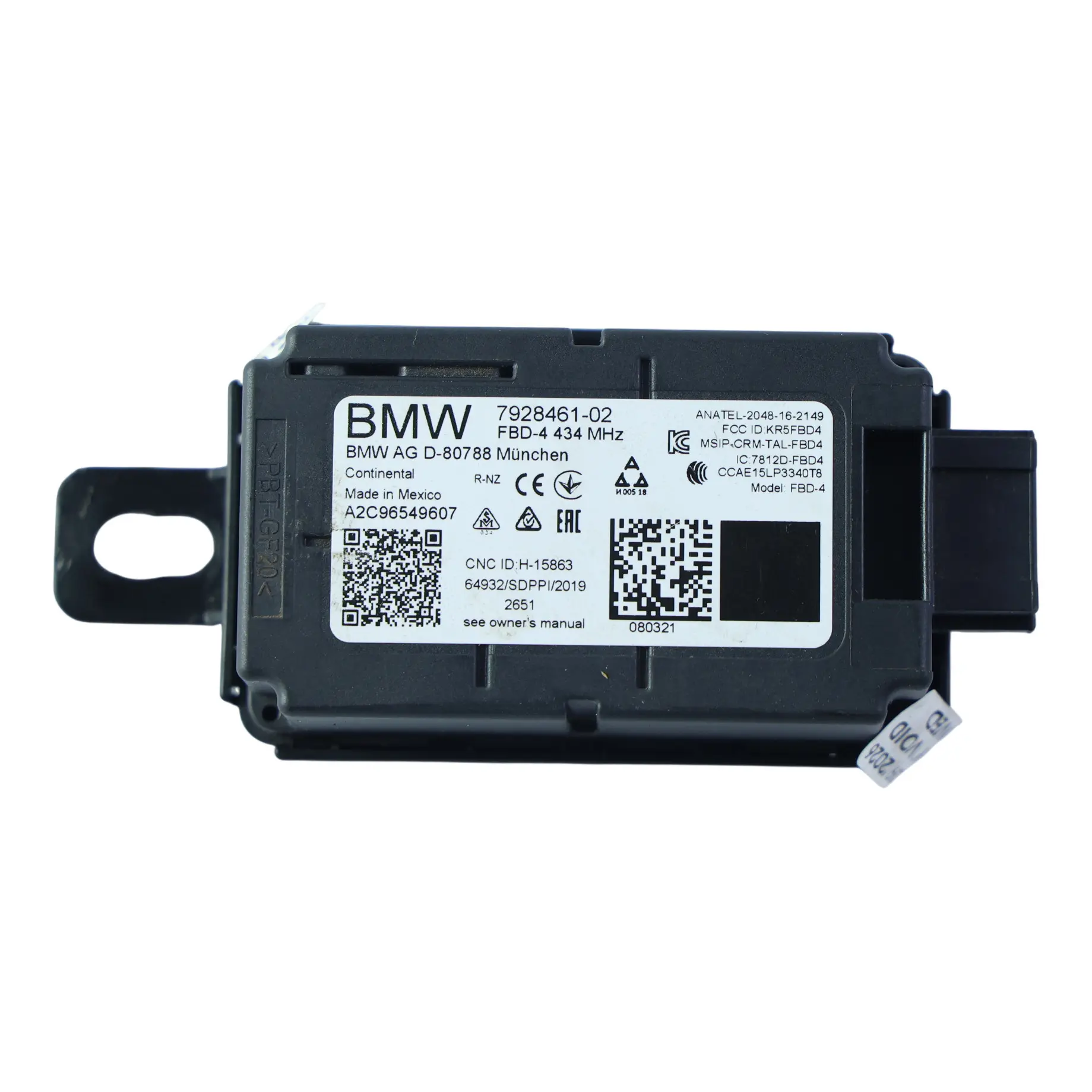 BMW G11 G12 G29 G31 G38 Modulo Unità Ricevitore Telecomando Radio 7928641