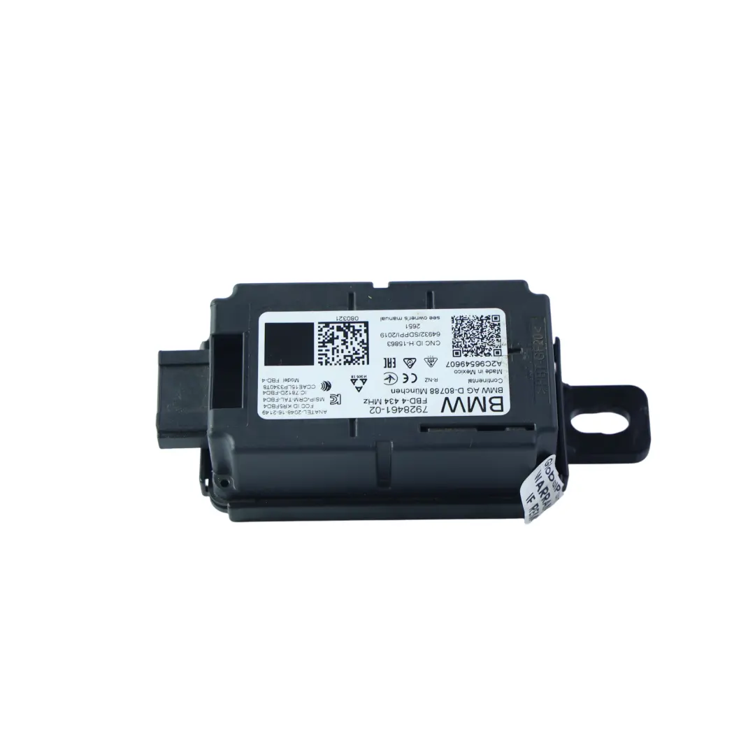 BMW G11 G12 G29 G31 G38 Modulo Unità Ricevitore Telecomando Radio 7928641 - SKU 7928461-1 - Numero di parte 7928461
