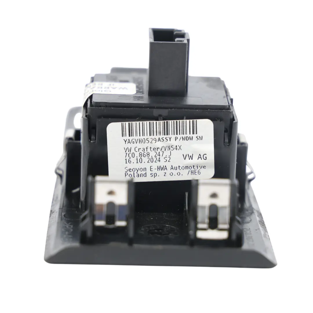 Volkswagen Crafter TR Front Door Window Switch Cover Driver Side - SKU 7C0867255B-1 - Part number 7C0867255B