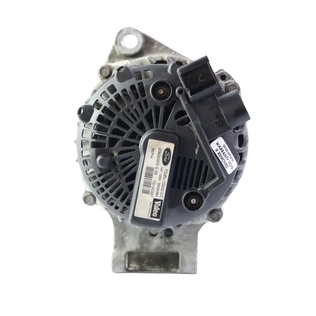 Ford Fiesta Mk7 Lichtmaschine Generator 14V 120A 1.25 Benzin - SKU 7G9N-10300-CC - Teilenummer 7G9N-10300-CC