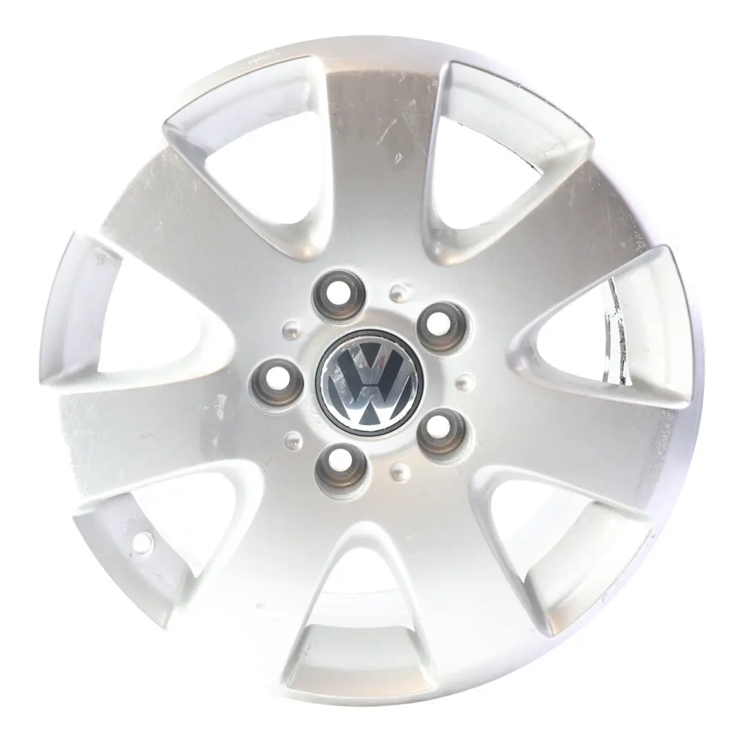 Rim Alloy Silver 16" 6.5J ET:51 to Volkswagen Transporter T5 Wheel with Part number 7H0601025A Volkswagen Transporter T5 Wheel Rim Alloy Silver 16" 6.5J ET:51 - SKU 7H0601025A-1 - Part number 7H0601025A