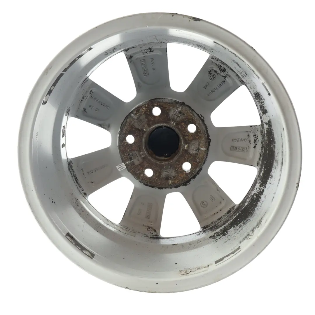 Volkswagen Transporter T5 Wheel Rim Alloy Silver 16" 6,5J ET:51 - SKU 7H0601025K-2 - Part number 7H0601025K