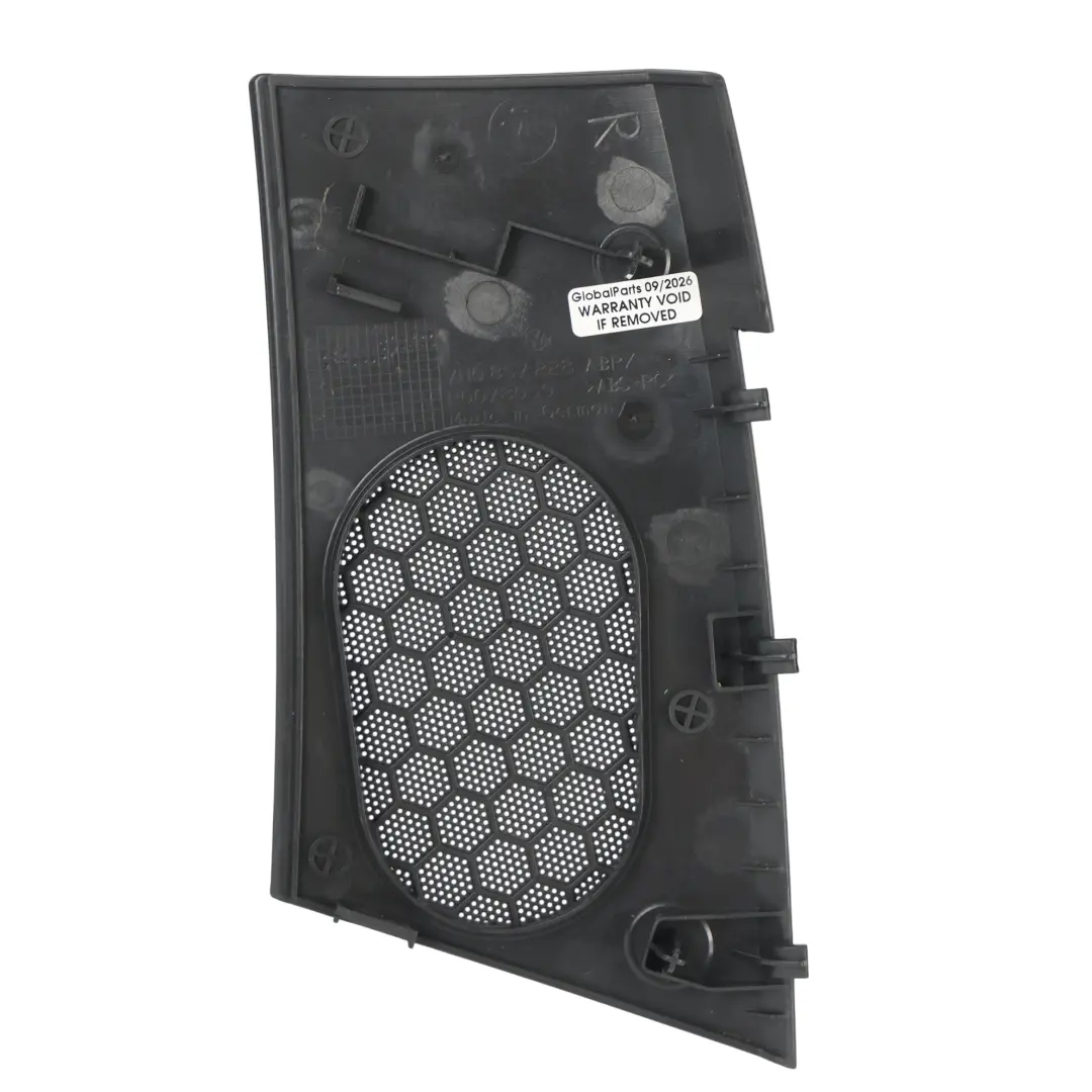Cubierta Rejilla Altavoz Salpicadero Derecho para Volkswagen Transporter T5 con número de pieza 7H0857228 Volkswagen Transporter T5 Cubierta Rejilla Altavoz Salpicadero Derecho - SKU 7H0857228 - Número de pieza 7H0857228