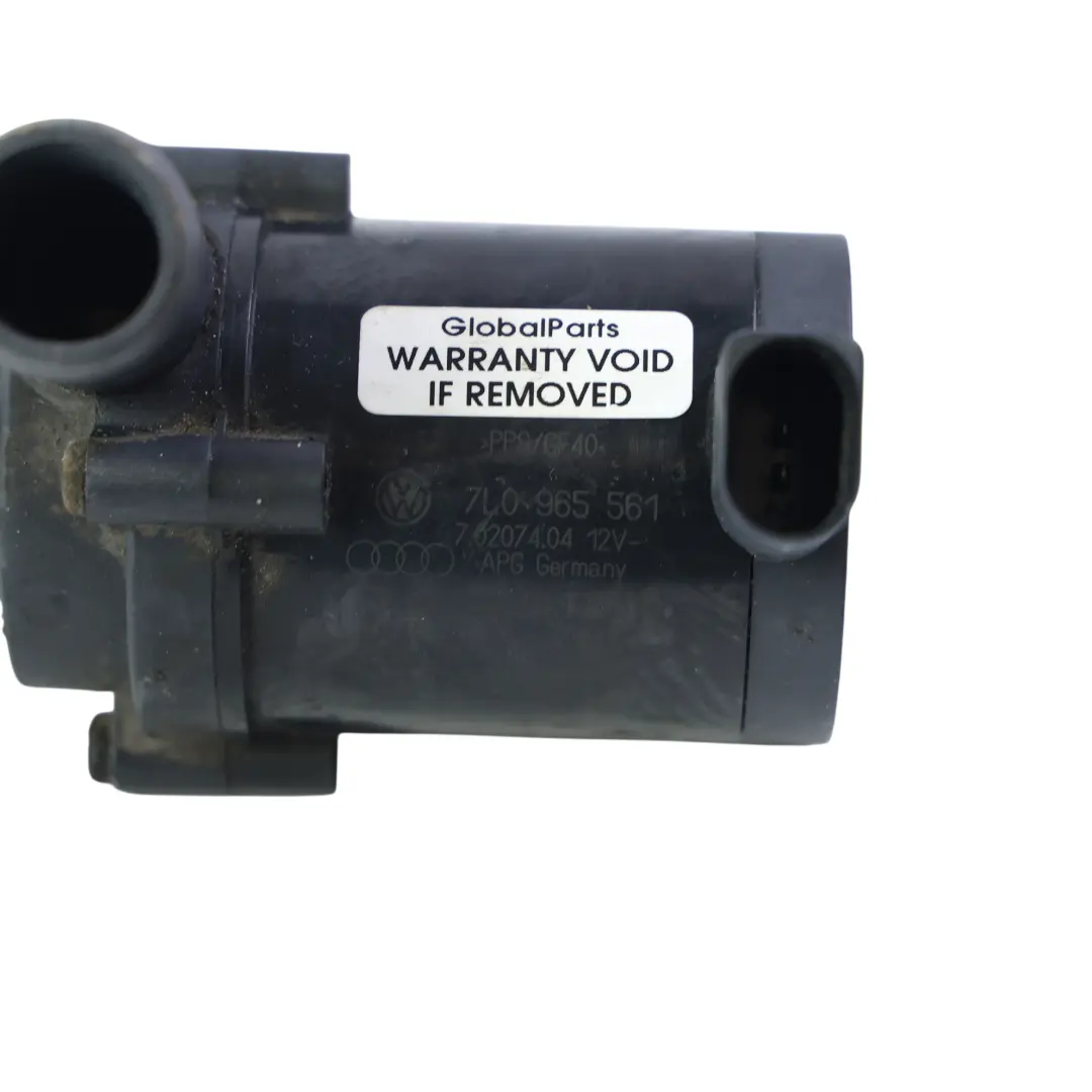 Additional Auxiliary Water Coolant Pump 3.0 TDI to Audi Q7 4L VW Touareg with Part number 7L0965561 Audi Q7 4L VW Touareg Additional Auxiliary Water Coolant Pump 3.0 TDI - SKU 7L0965561-1 - Part number 7L0965561