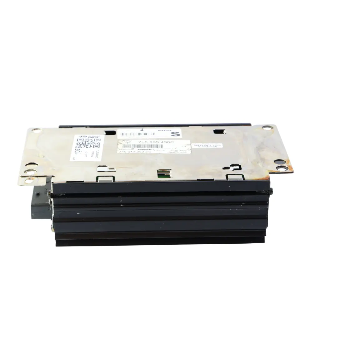 Amplificador Audio Módulo HiFi BOSE para Porsche Cayenne 9PA con número de pieza 7L5035456C Porsche Cayenne 9PA Amplificador Audio Módulo HiFi BOSE - SKU 7L5035456C - Número de pieza 7L5035456C