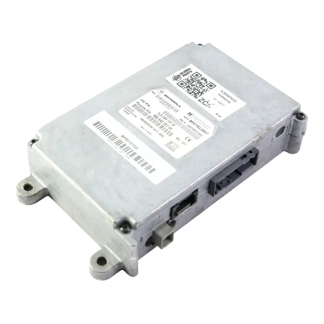 Módulo Bluetooth Amplificador Motorola para Porsche Cayenne 9PA con número de pieza 7L5035741D Porsche Cayenne 9PA Módulo Bluetooth Amplificador Motorola - SKU 7L5035741D - Número de pieza 7L5035741D