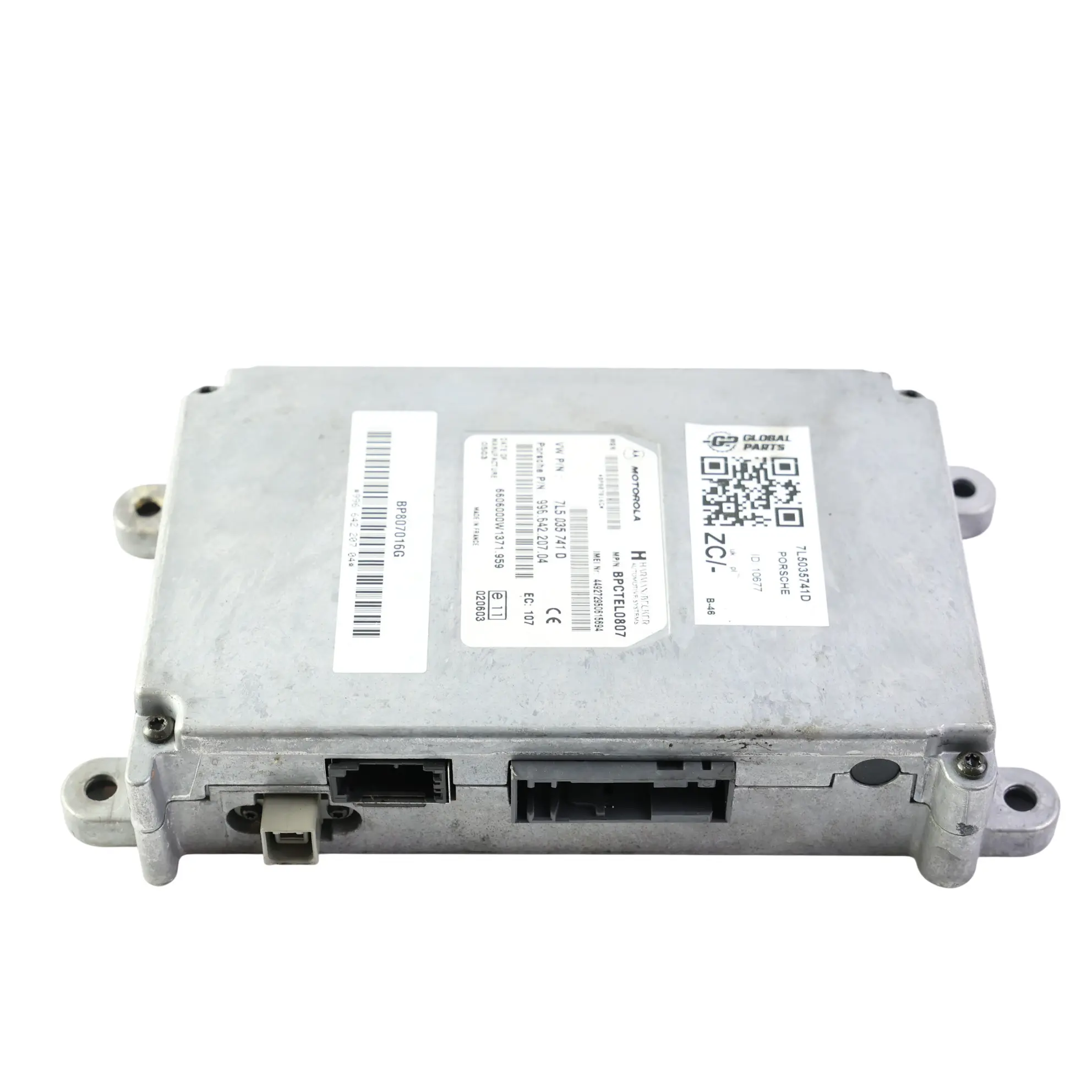 Porsche Cayenne 9PA Bluetooth Control Module Unit Amplifier Motorola 7L5035741D