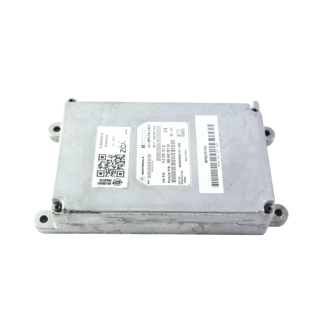 Porsche Cayenne 9PA Módulo Bluetooth Amplificador Motorola - SKU 7L5035741D - Número de pieza 7L5035741D
