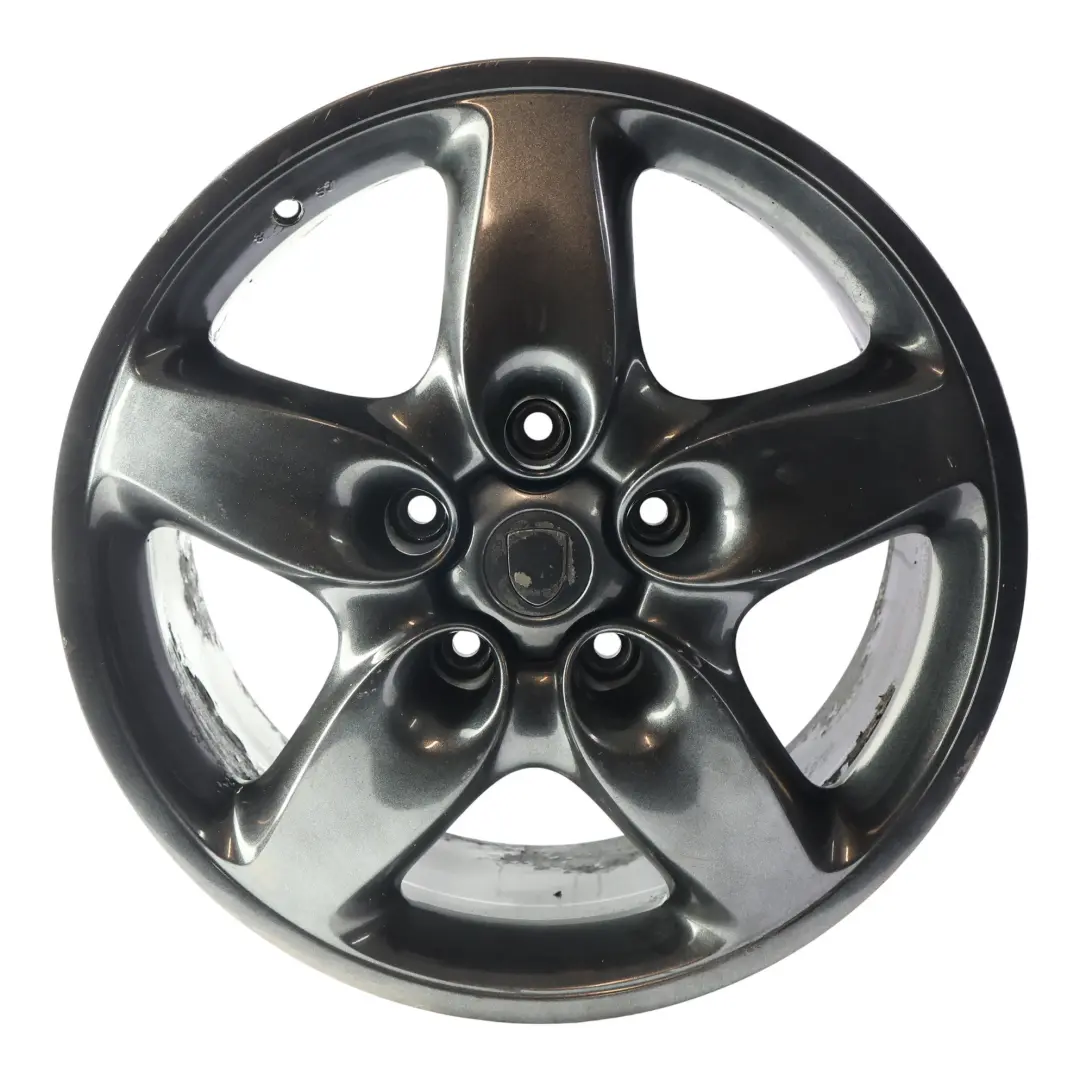 Porsche Cayenne 92A Alu Felge Schwarz 18" 8J ET:57 - SKU 7L5601025C-1 - Teilenummer 7L5601025C