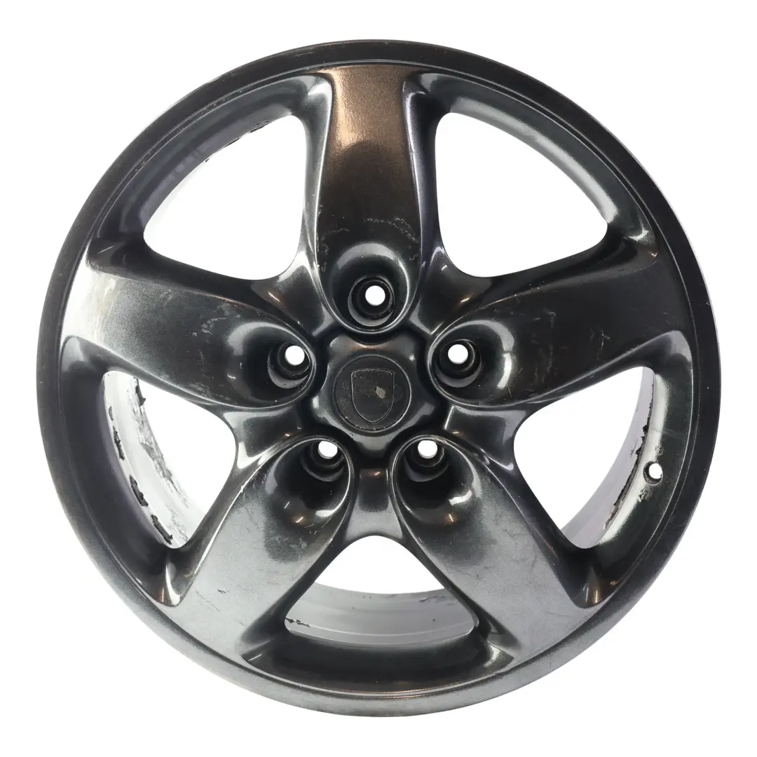 Porsche Cayenne 92A Cerchio in Lega Nero 18" 8J ET:57 - SKU 7L5601025C-2 - Numero di parte 7L5601025C