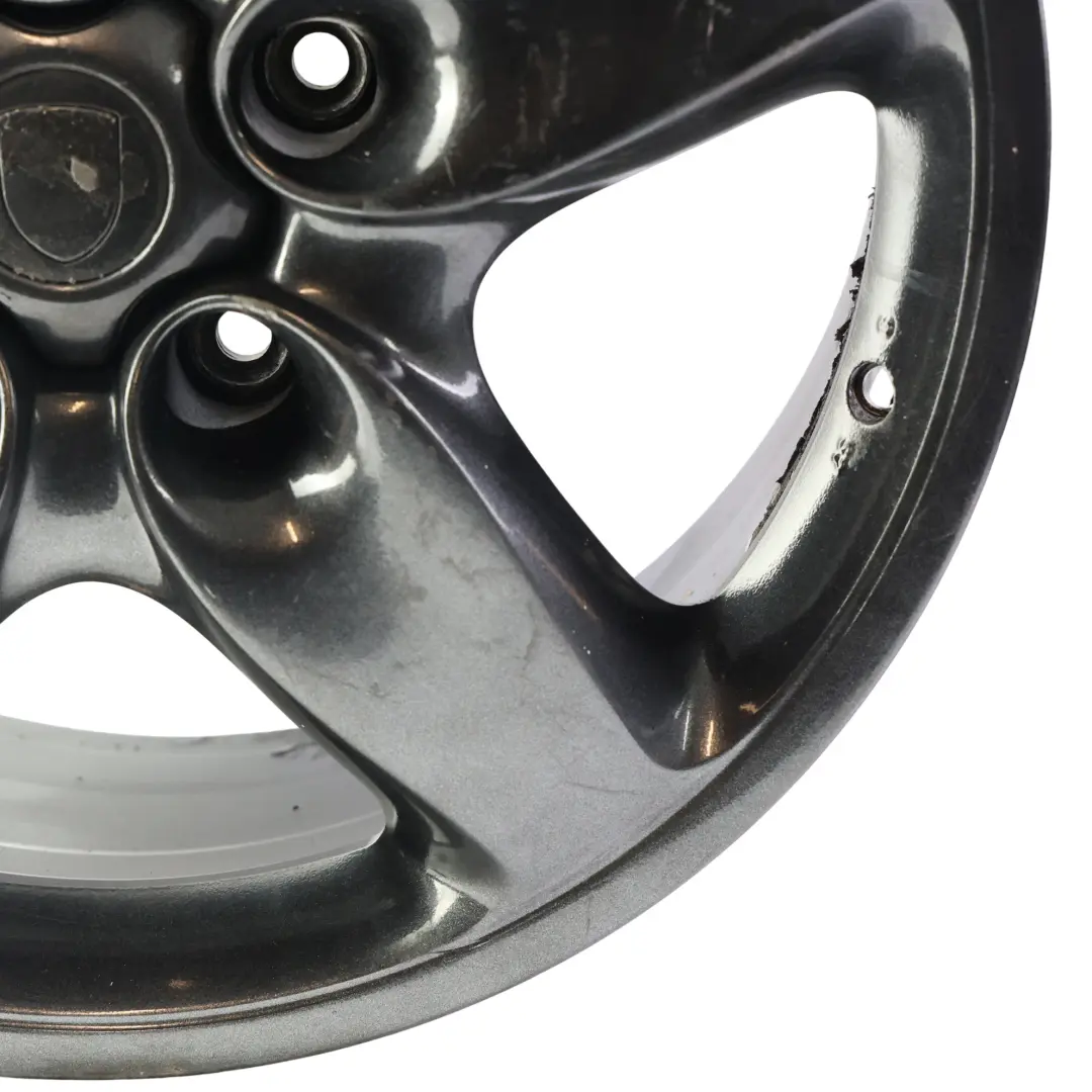 Cerchio in Lega Nero 18" 8J ET:57 per Porsche Cayenne 92A con numero di parte 7L5601025C Porsche Cayenne 92A Cerchio in Lega Nero 18" 8J ET:57 - SKU 7L5601025C-2 - Numero di parte 7L5601025C