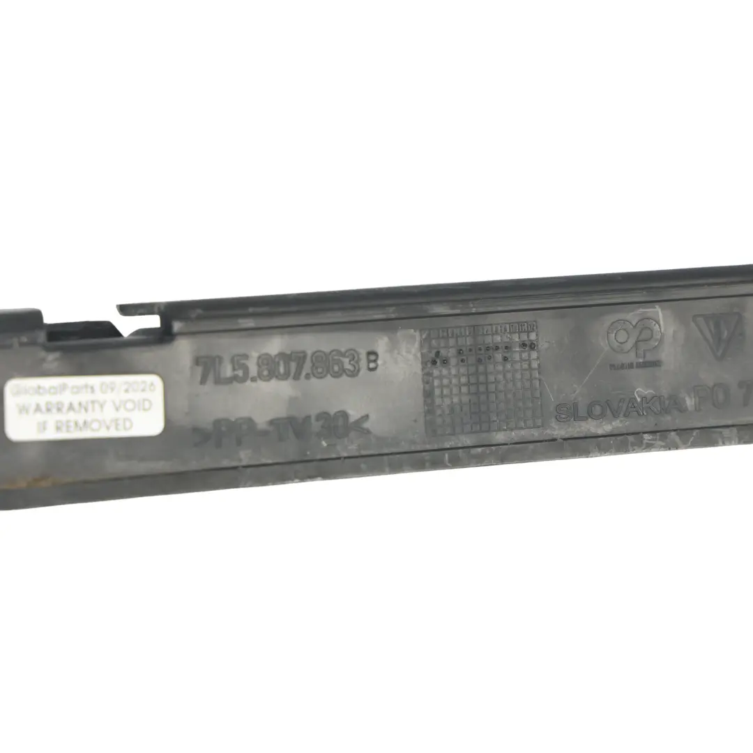 Staffa Centrale Paraurti Posteriore per Porsche Cayenne 9PA con numero di parte 7L5807863B Porsche Cayenne 9PA Staffa Centrale Paraurti Posteriore - SKU 7L5807863B - Numero di parte 7L5807863B