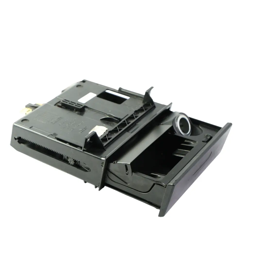 Dashboard Front Ashtray Coin Tray Box Black to Porsche Cayenne 955 9PA with Part number 7L5858329 Porsche Cayenne 955 9PA Dashboard Front Ashtray Coin Tray Box Black - SKU 7L5858329 - Part number 7L5858329