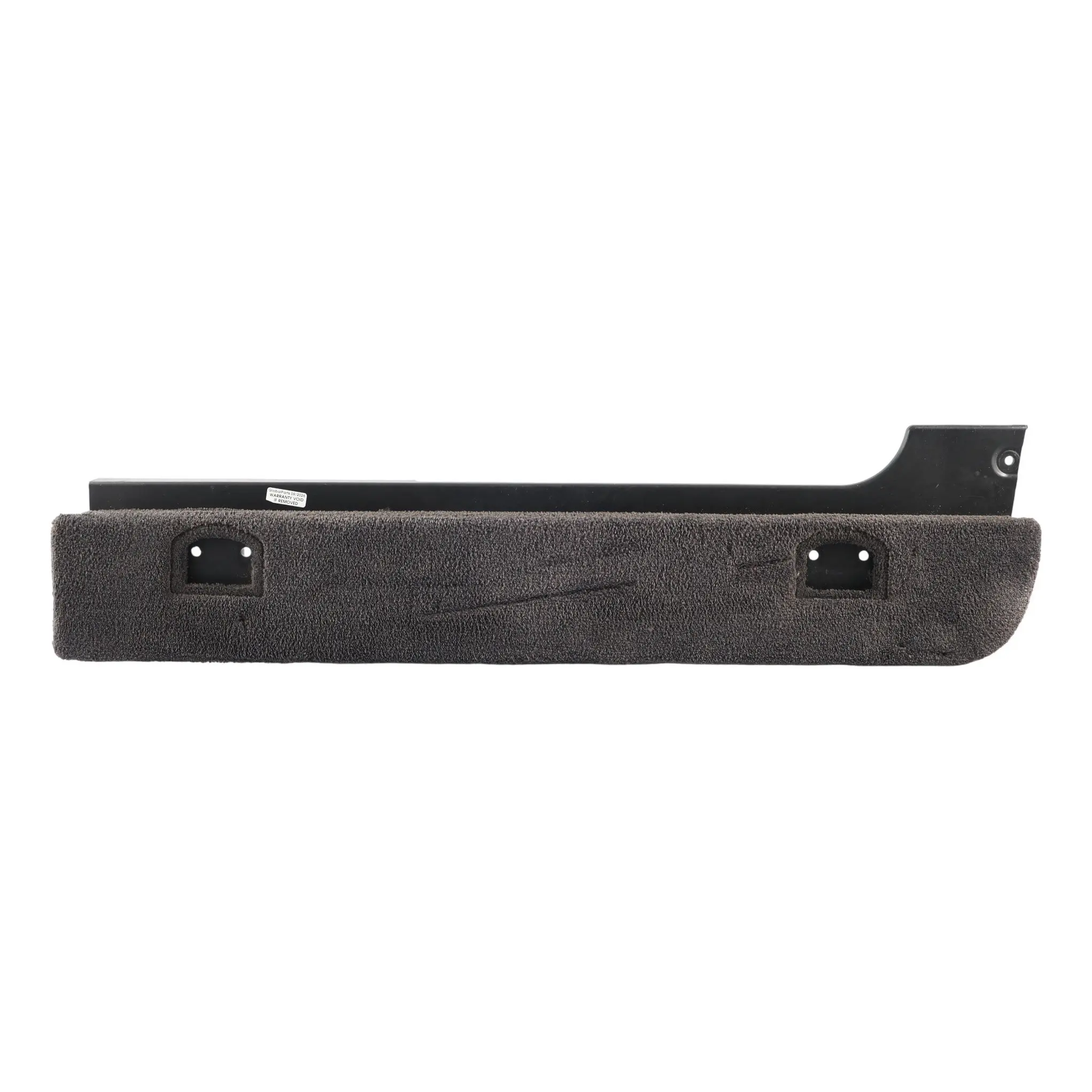 Porsche Cayenne 955 Rear Boot Carpet Trim Cover Black Left N/S 7L5863527L
