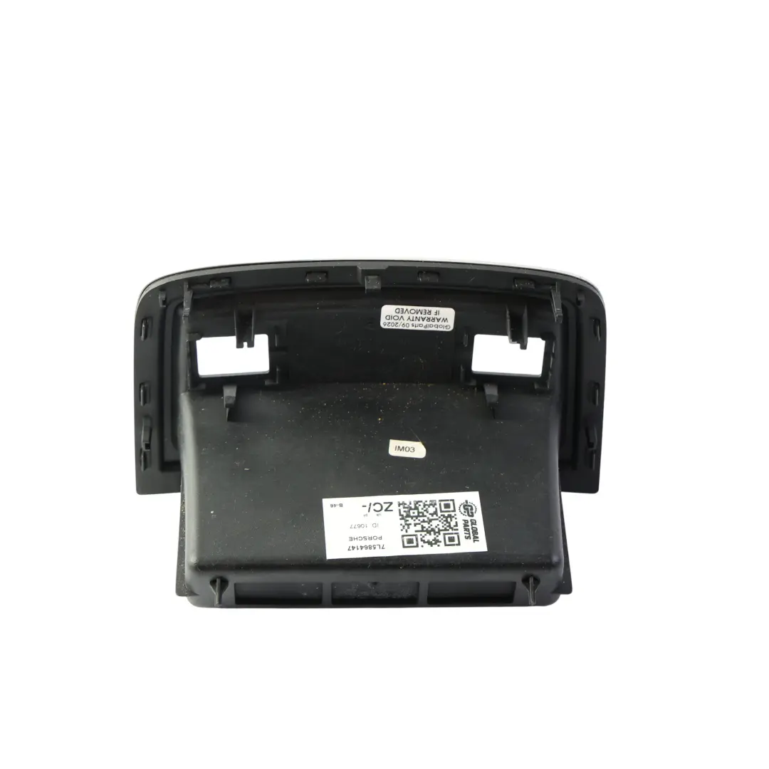 Porsche Cayenne 9PA Console Arrière Interrupteur Siège Chauffant Noir - SKU 7L5864147 - Numéro de pièce 7L5864147