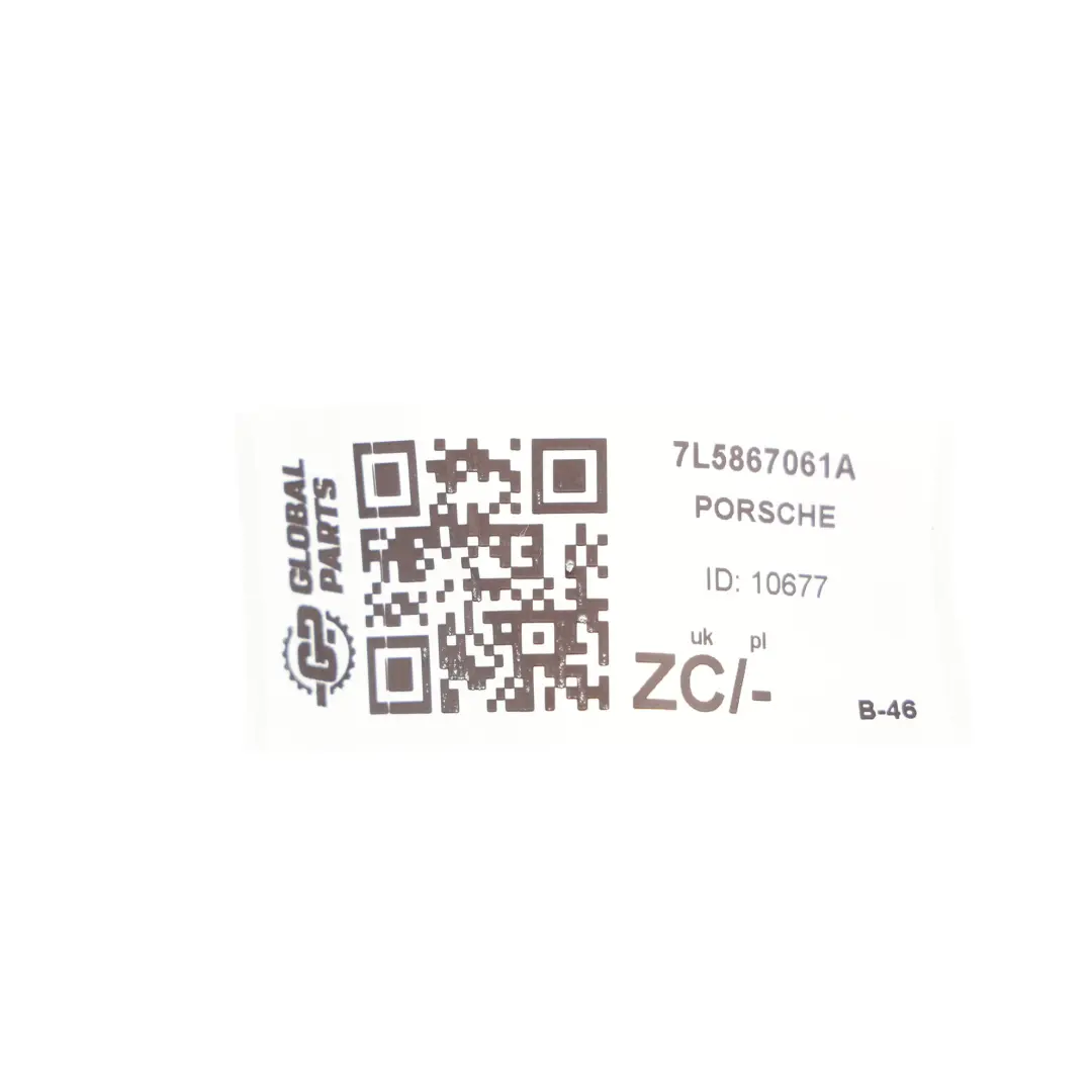Porsche Cayenne 9PA 955 957 Türverkleidung Vorne Links Aluminium - SKU 7L5867061A - Teilenummer 7L5867061A
