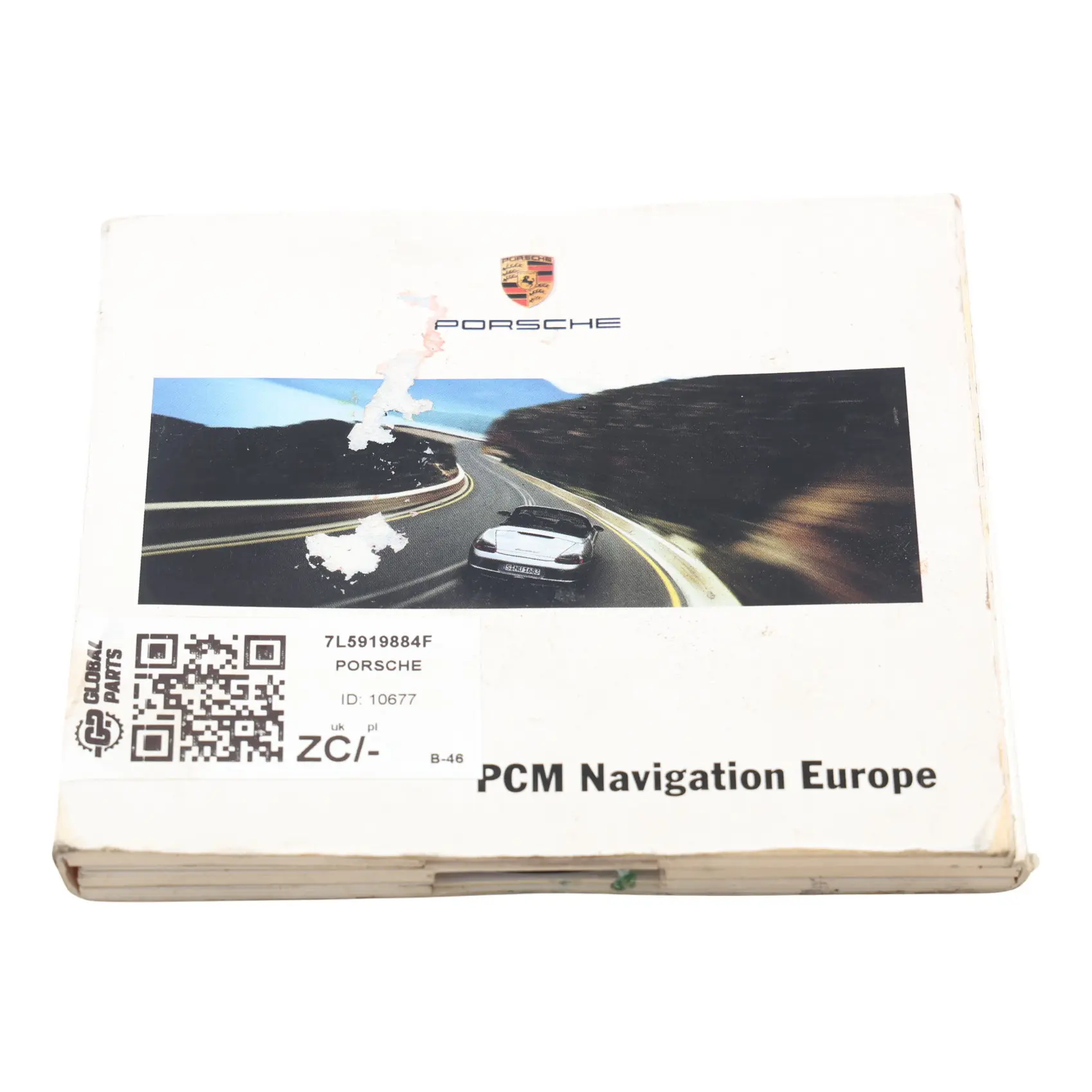 Porsche Cayenne 9PA Europe 2 Disc PCM Navigation Unit SET 7L5919884F