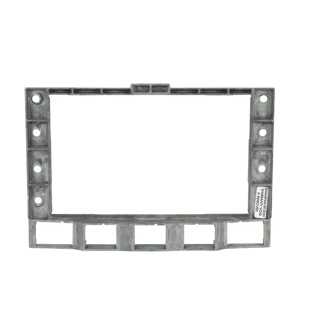 Volkswagen Touareg 7L Marco Soporte Radio Navegador Salpicadero - SKU 7L6857318 - Número de pieza 7L6857318