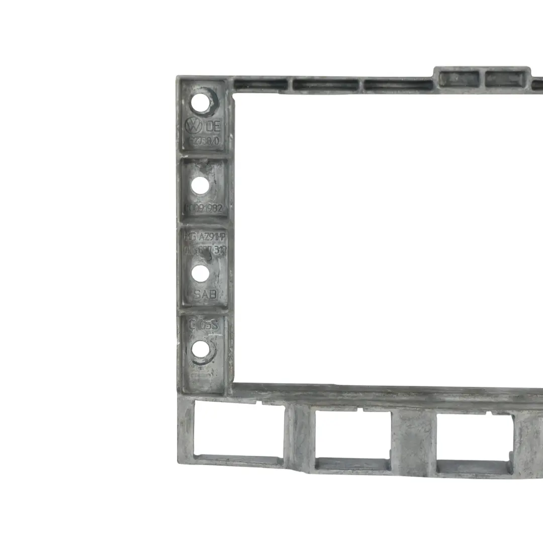 Volkswagen Touareg 7L Dash Radio Sat Nav Frame Holder Insert Cover - SKU 7L6857318 - Part number 7L6857318
