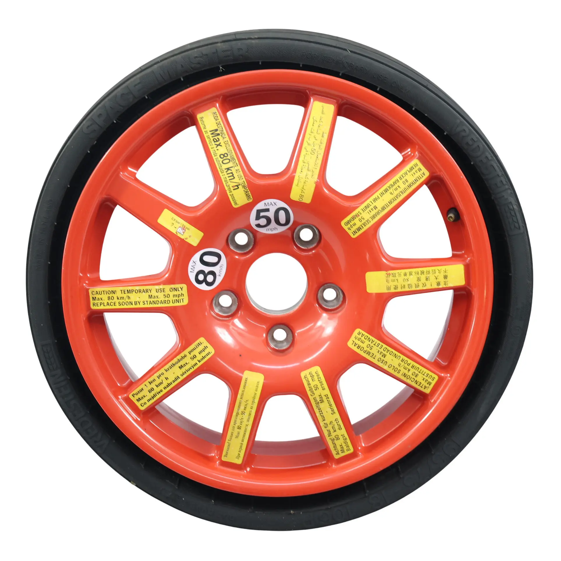 Volkswagen Touareg 7P Tiguan 5N Space Saver Spare Wheel 18" 6,5J 7P0601027E