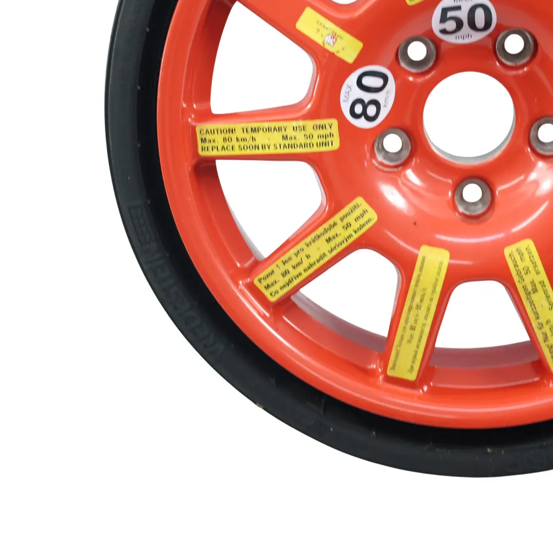 7P Tiguan 5N Space Saver Spare Wheel 18" 6,5J to Volkswagen Touareg with Part number 7P0601027E Volkswagen Touareg 7P Tiguan 5N Space Saver Spare Wheel 18" 6,5J - SKU 7P0601027E - Part number 7P0601027E