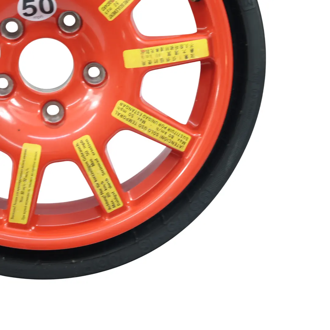 Volkswagen Touareg 7P Tiguan 5N Space Saver Spare Wheel 18" 6,5J - SKU 7P0601027E - Part number 7P0601027E