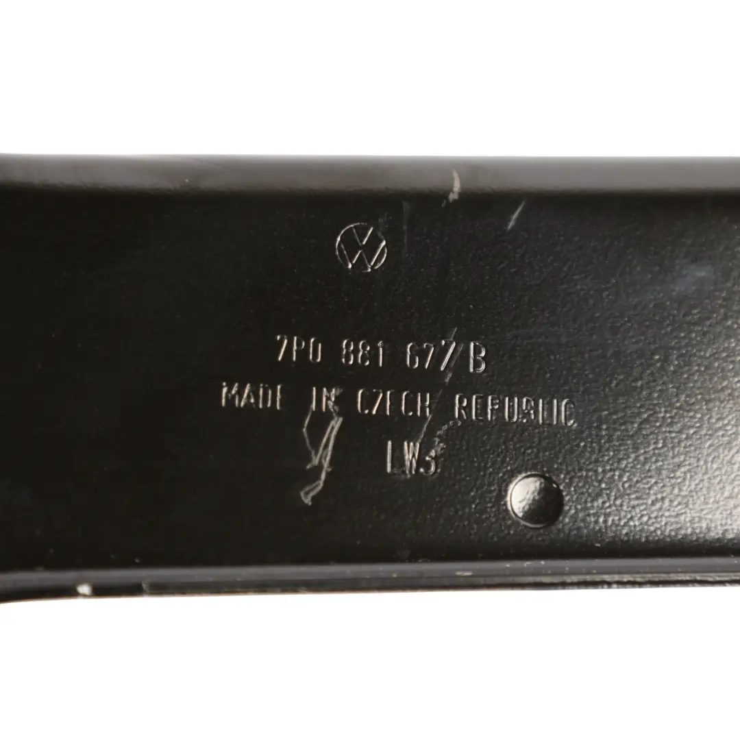Volkswagen Touareg 7P Seat Base Console Bracket Frame Front Left N/S - SKU 7P0881677B - Part number 7P0881677B