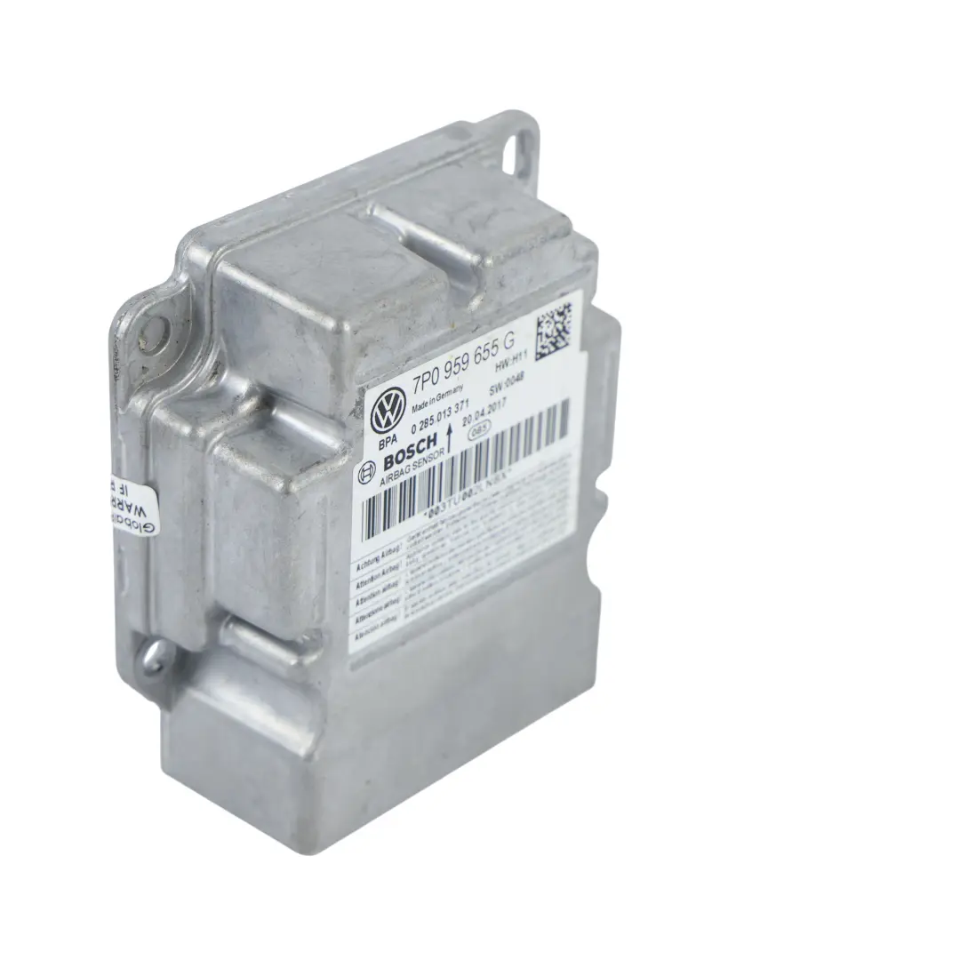 Volkswagen Touareg R SRS Air Module Control Unit ECU - SKU 7P0959655G - Part number 7P0959655G