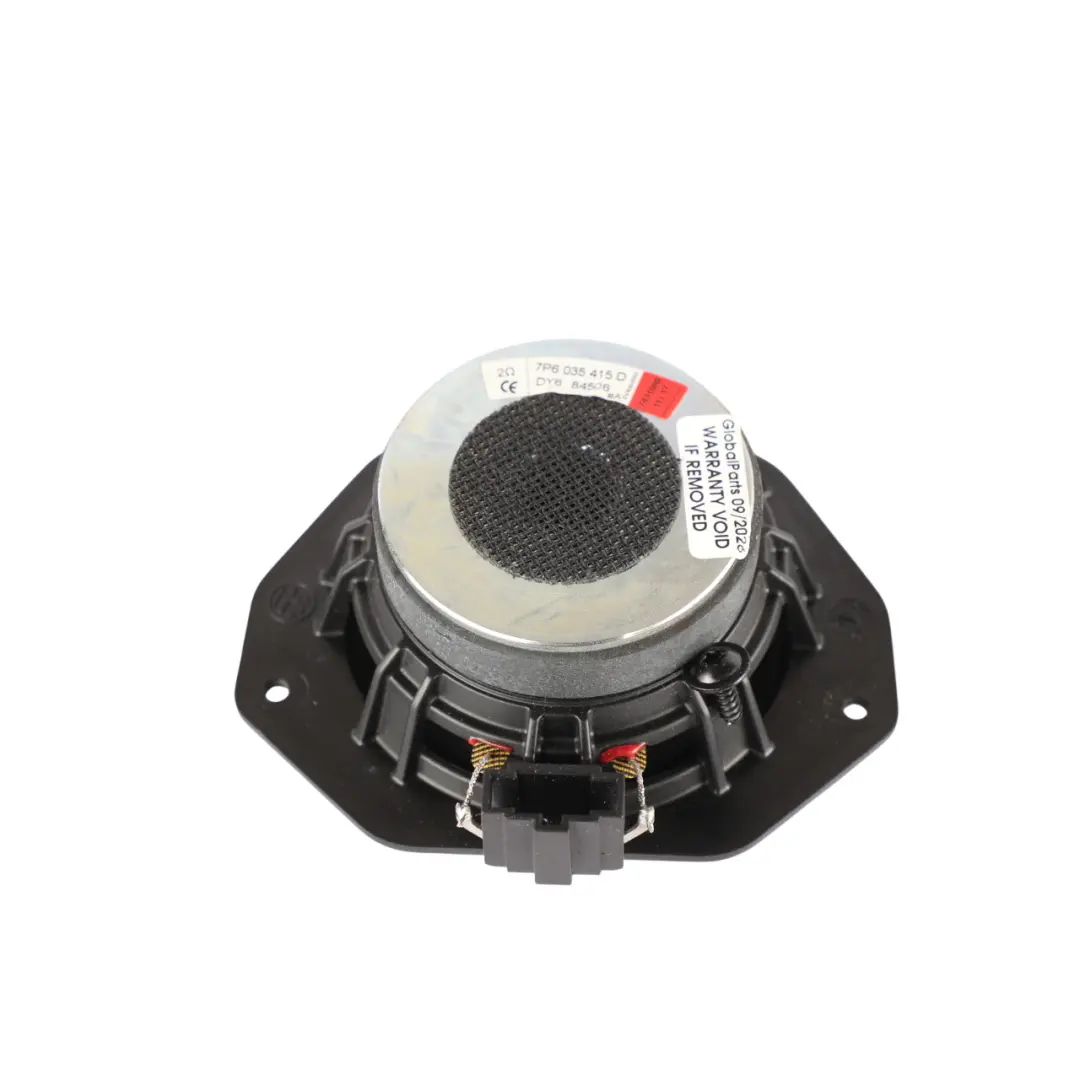VW Touareg 7P Mid Tone Treble Loudspeaker Front Left Right N/O/S - SKU 7P6035415D - Part number 7P6035415D