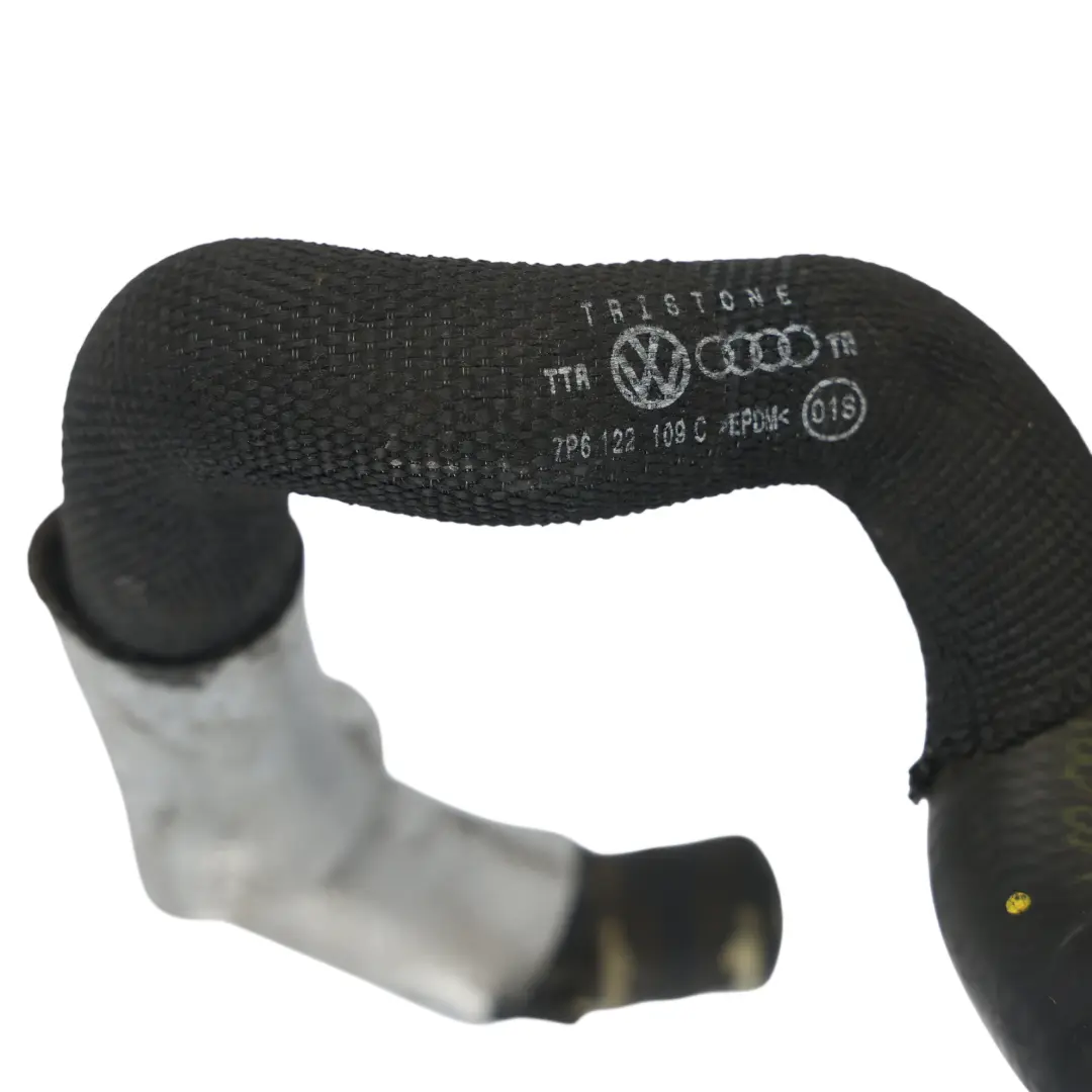 Volkswagen Touareg 7P R Engine Coolant Hose Tube Line Pipe 3.0 Diesel - SKU 7P6122109C - Part number 7P6122109C