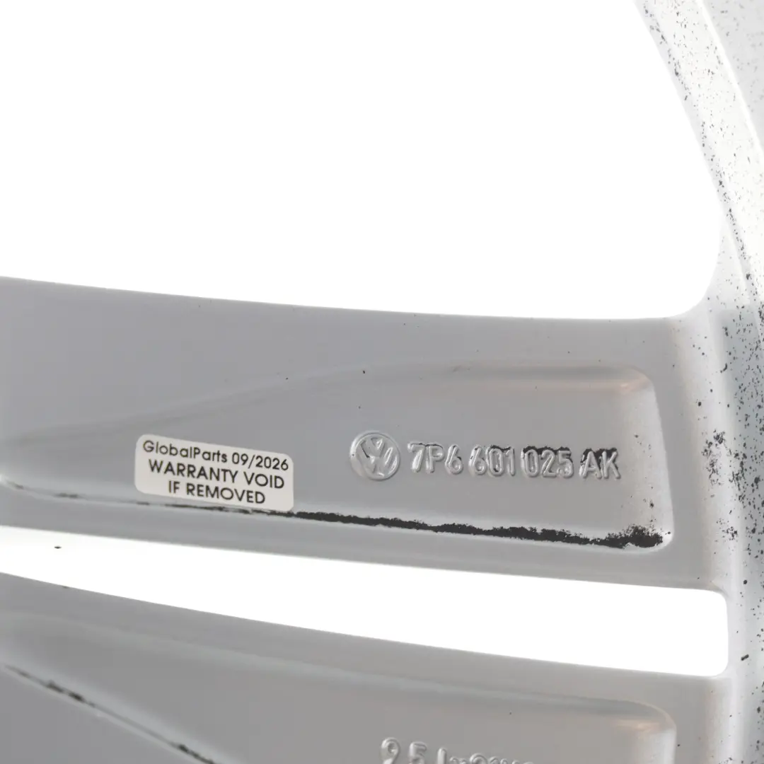 Volkswagen Touareg 7P Felga Aluminiowa Srebrna 21" 9.5J ET:59 - SKU 7P6601025AK-1 - Numer Części 7P6601025AK