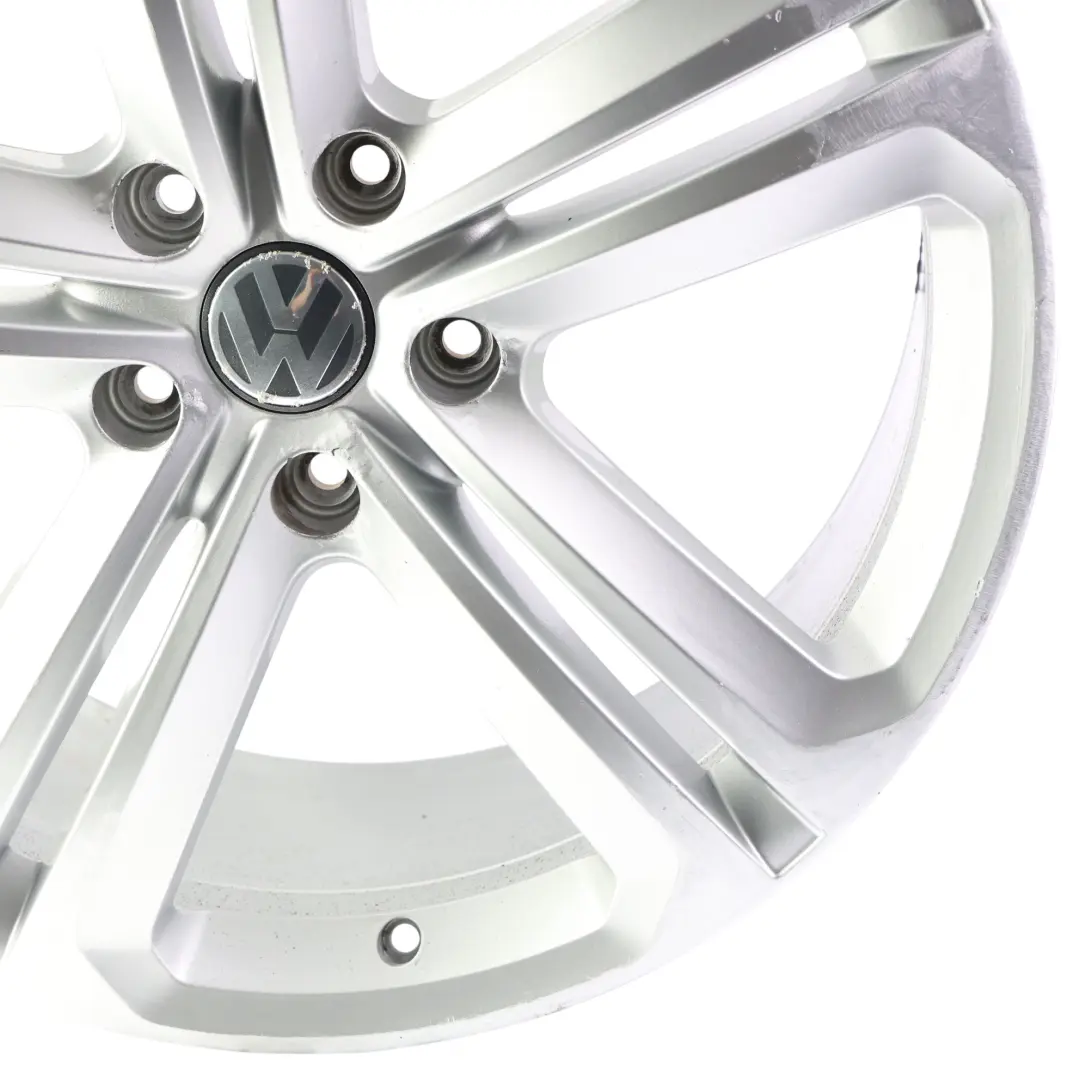 Volkswagen Touareg 7P Felga Aluminiowa Srebrna 21" 9.5J ET:59 - SKU 7P6601025AK-1 - Numer Części 7P6601025AK