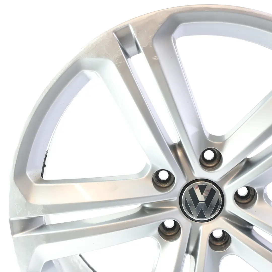 Volkswagen Touareg 7P Felga Aluminiowa Srebrna 21" 9.5J ET:59 - SKU 7P6601025AK-2 - Numer Części 7P6601025AK