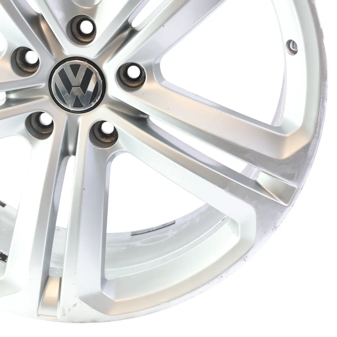 Volkswagen Touareg 7P Felga Aluminiowa Srebrna 21" 9.5J ET:59 - SKU 7P6601025AK-2 - Numer Części 7P6601025AK
