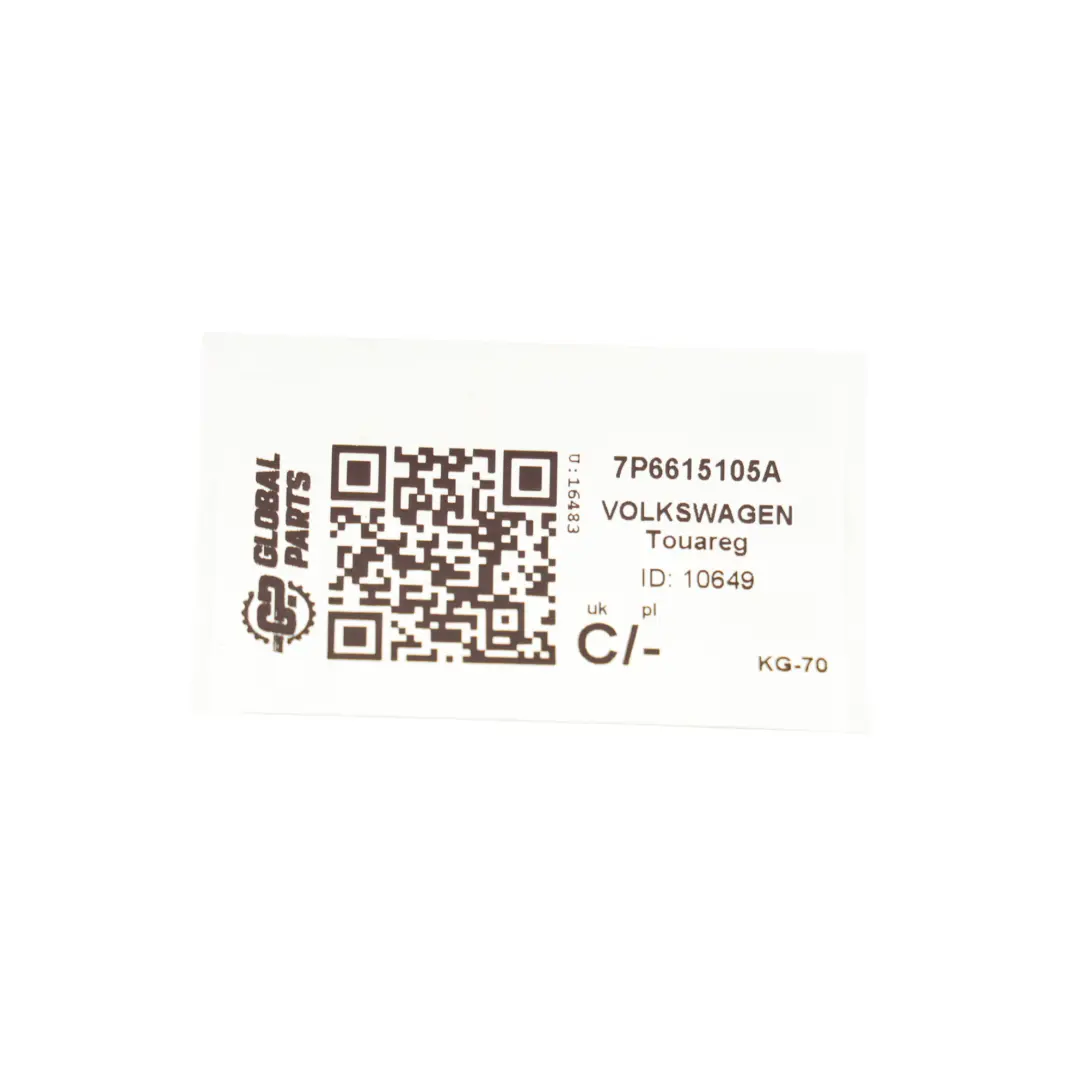 Volkswagen Touareg 7P Bremssattel Gehäuse Vorne Links - SKU 7P6615105AJ - Teilenummer 7P6615105A